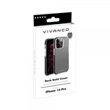 Vivanco iPhone 14 Pro Deksel Rock Solid Svart Klar