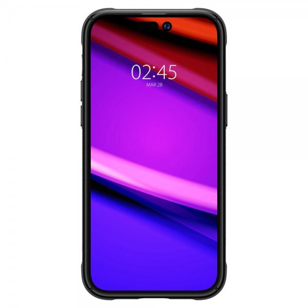 Spigen iPhone 14 Pro Deksel Rugged Armor MagFit Matte Black