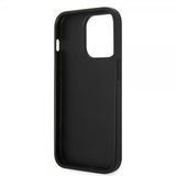 Karl Lagerfeld iPhone 14 Pro Deksel Saffiano Karl Svart