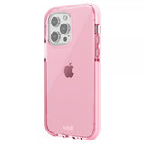 holdit iPhone 14 Pro Deksel Seethru Bright Pink