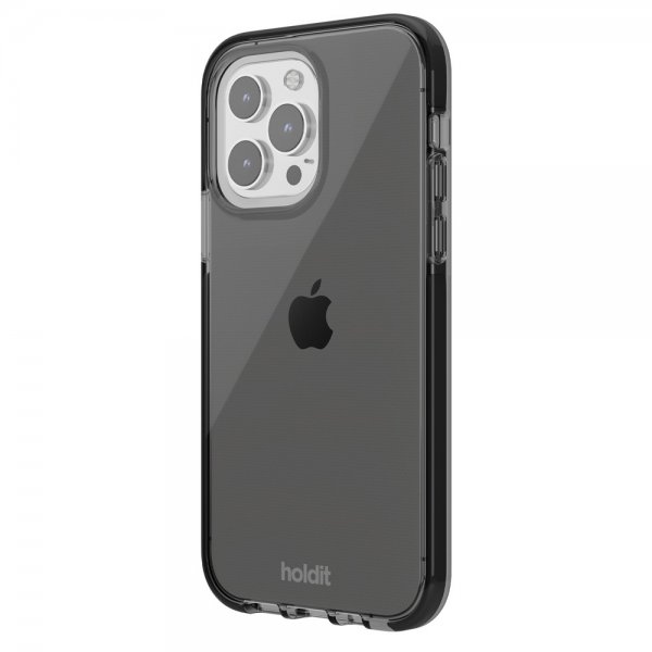 holdit iPhone 14 Pro Deksel Seethru Svart