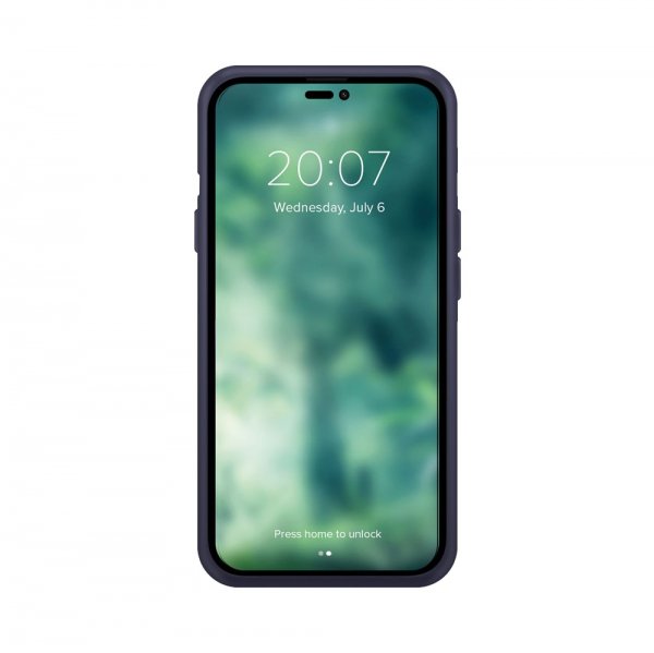 Xqisit iPhone 14 Pro Deksel Silicone Case Lyseblå