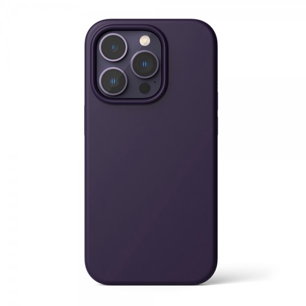 Ringke iPhone 14 Pro Deksel Silikoni Deep Purple