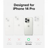 Ringke iPhone 14 Pro Deksel Silikoni Deep Purple