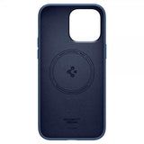 Spigen iPhone 14 Pro Deksel Silicone Fit MagFit Navy Blue
