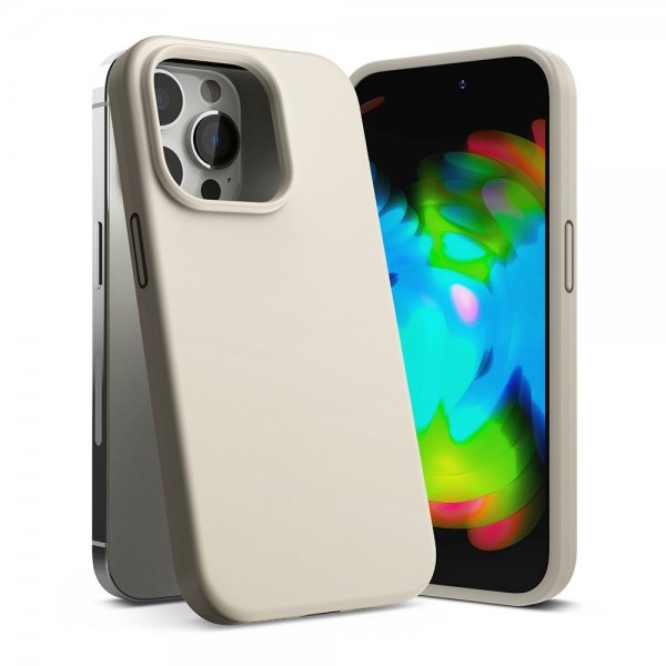 Ringke iPhone 14 Pro Deksel Silikoni Stone