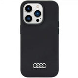 Audi iPhone 14 Pro Deksel Silikoni Svart