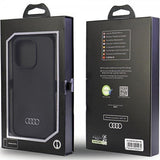 Audi iPhone 14 Pro Deksel Silikoni Svart