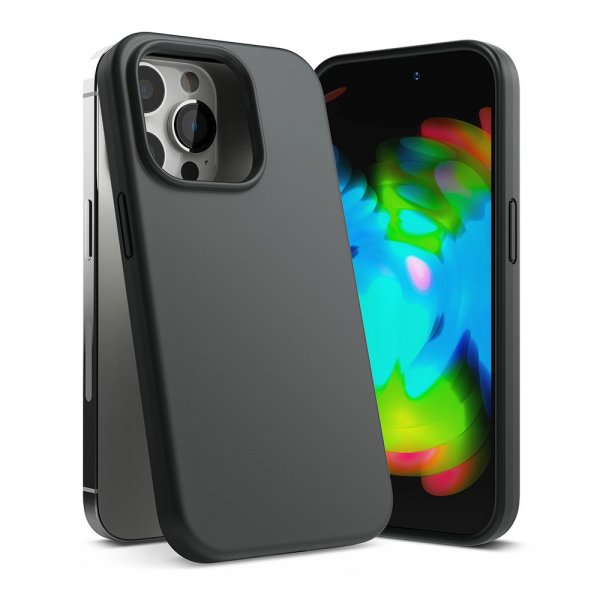 Ringke iPhone 14 Pro Deksel Silikoni Svart