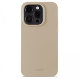 holdit iPhone 14 Pro Deksel Silikon Latte Beige