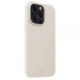 holdit iPhone 14 Pro Deksel Silikon Light Beige