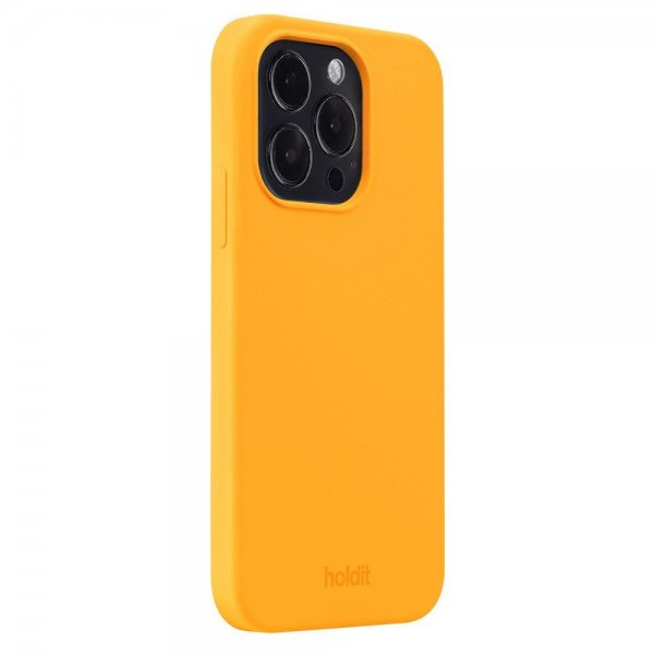 holdit iPhone 14 Pro Deksel Silikon Orange Juice