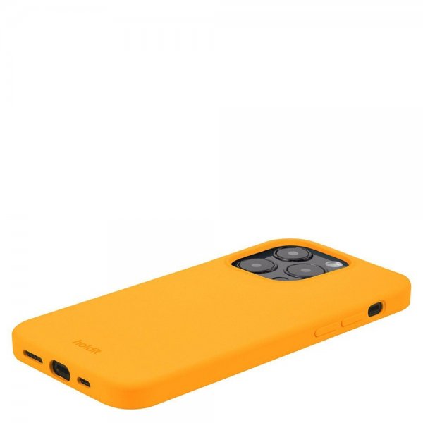 holdit iPhone 14 Pro Deksel Silikon Orange Juice
