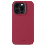 holdit iPhone 14 Pro Deksel Silikon Red Velvet