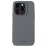 holdit iPhone 14 Pro Deksel Silikon Space Gray