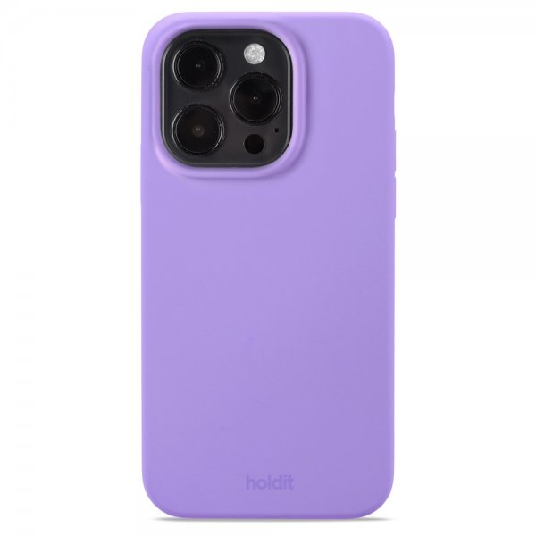 holdit iPhone 14 Pro Deksel Silikon Violet
