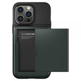 Spigen iPhone 14 Pro Deksel Slim Armor CS Abyss Green