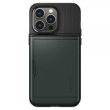 Spigen iPhone 14 Pro Deksel Slim Armor CS Abyss Green