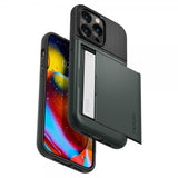 Spigen iPhone 14 Pro Deksel Slim Armor CS Abyss Green