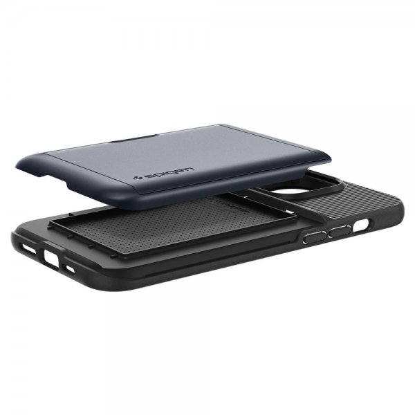 Spigen iPhone 14 Pro Deksel Slim Armor CS Metal Slate