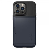 Spigen iPhone 14 Pro Deksel Slim Armor CS Metal Slate