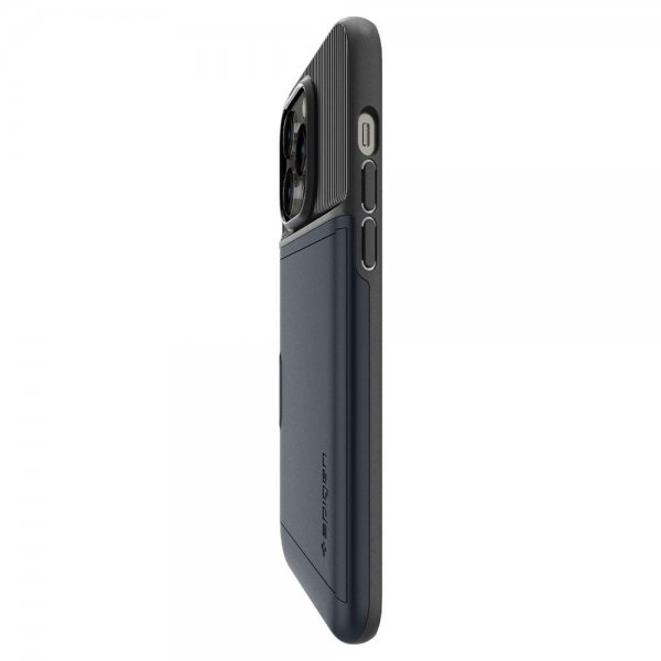 Spigen iPhone 14 Pro Deksel Slim Armor CS Metal Slate