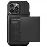 Spigen iPhone 14 Pro Deksel Slim Armor CS Svart