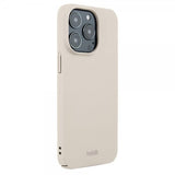 holdit iPhone 14 Pro Deksel Slim Case Light Beige