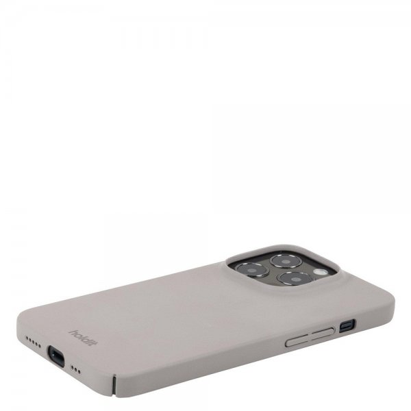 holdit iPhone 14 Pro Deksel Slim Case Taupe
