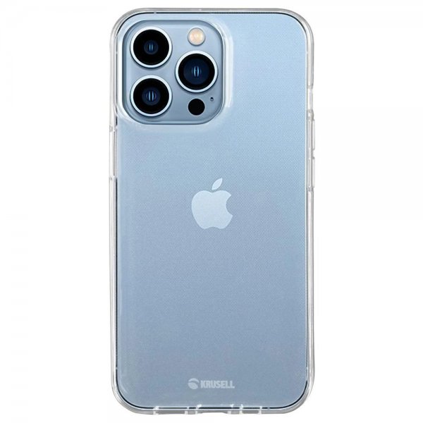 Krusell iPhone 14 Pro Deksel SoftCover Transparent