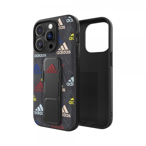 Adidas iPhone 14 Pro Deksel SP Grip Case Black/Colourful