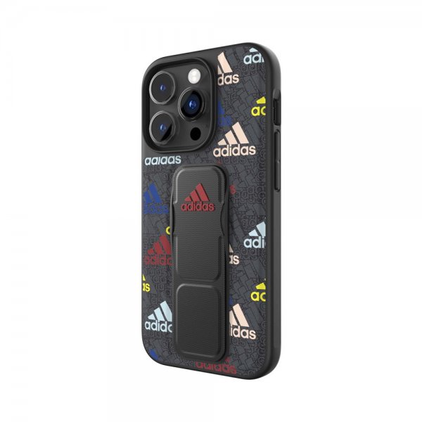 Adidas iPhone 14 Pro Deksel SP Grip Case Black/Colourful