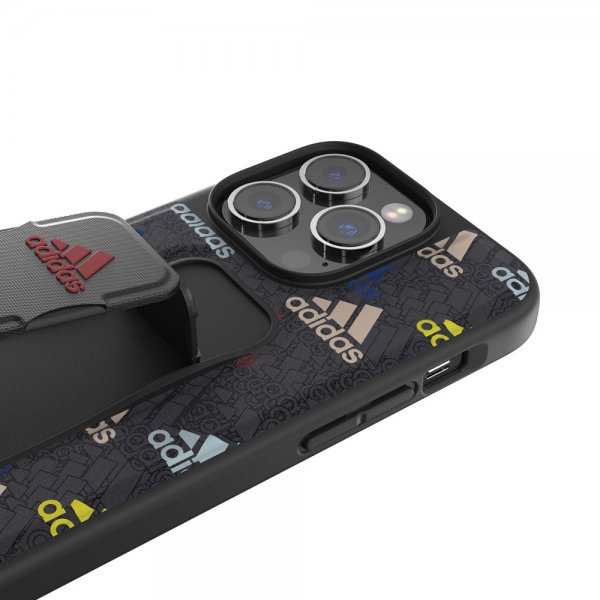 Adidas iPhone 14 Pro Deksel SP Grip Case Black/Colourful
