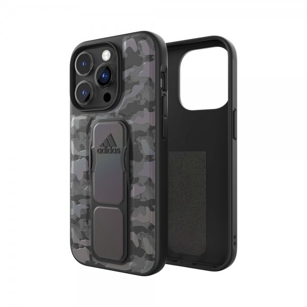 Adidas iPhone 14 Pro Deksel SP Grip Case Camo Svart