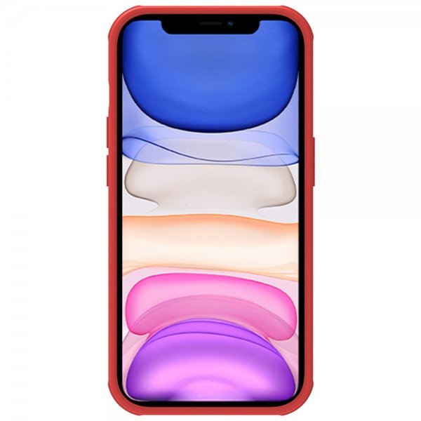 Nillkin iPhone 14 Pro Deksel Super Frosted Shield Pro Rød