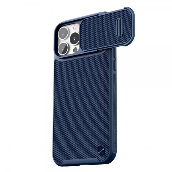 Nillkin iPhone 14 Pro Deksel Textured Case Blå