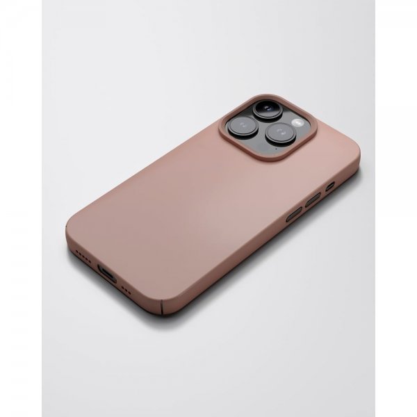 Nudient iPhone 14 Pro Deksel Thin Case MagSafe Dusty Pink