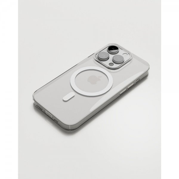 Nudient iPhone 14 Pro Deksel Thin Case MagSafe Transparent