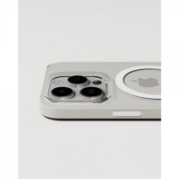 Nudient iPhone 14 Pro Deksel Thin Case MagSafe Transparent