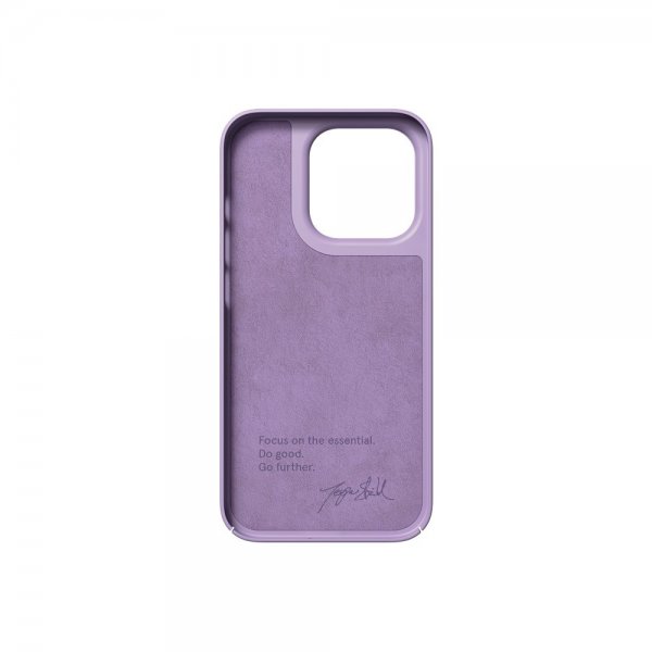 Nudient iPhone 14 Pro Deksel Thin Case Pale Violet