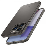 Spigen iPhone 14 Pro Deksel Thin Fit Gunmetal