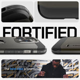 Spigen iPhone 14 Pro Deksel Tough Armor MagFit Gunmetal