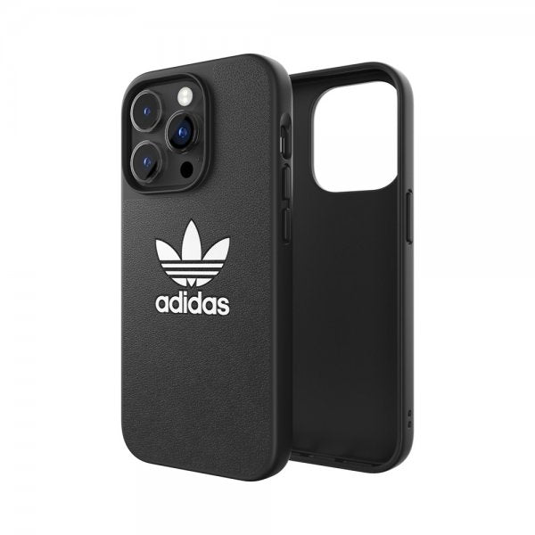 Adidas iPhone 14 Pro Deksel Trefoil Snap Case Svart