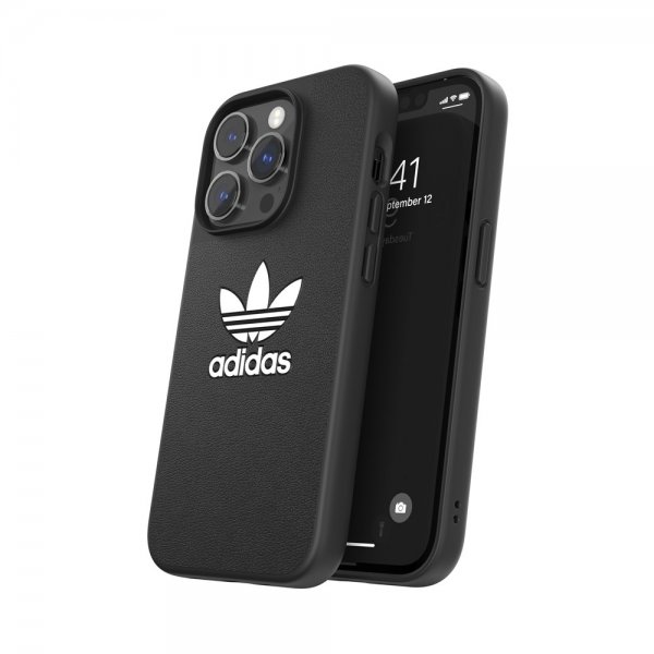 Adidas iPhone 14 Pro Deksel Trefoil Snap Case Svart