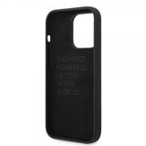 BMW iPhone 14 Pro Deksel Tricolor Line & Logo Svart