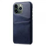 iPhone 14 Pro Deksel To Kortlommer Blå