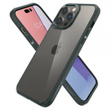 Spigen iPhone 14 Pro Deksel Ultra Hybrid Abyss Green