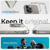 Spigen iPhone 14 Pro Deksel Ultra Hybrid Crystal Clear