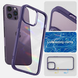 Spigen iPhone 14 Pro Deksel Ultra Hybrid Deep Purple