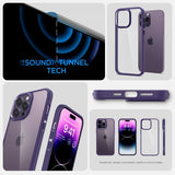 Spigen iPhone 14 Pro Deksel Ultra Hybrid Deep Purple
